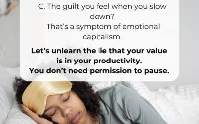 Why You Feel Guilty for Resting — and How to Break Free